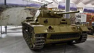 Panzerkampfwagen III Ausf. L in The Tank Museum te Bovington Camp
