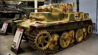Panzer II Ausf. L in The Tank Museum