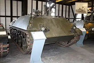 Jaguar 1 in het Pantsermuseum Munster (2010)