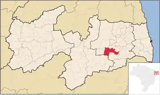 Kaart van Campina Grande