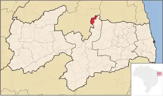 Kaart van Frei Martinho