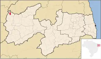 Kaart van Joca Claudino