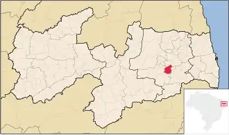 Kaart van Massaranduba