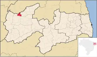 Kaart van Santa Cruz