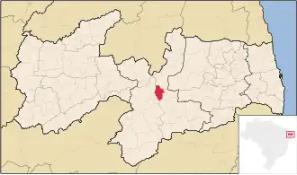 Kaart van Santo André