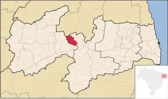 Kaart van São Mamede