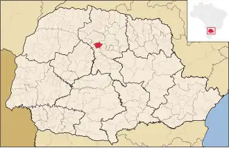 Kaart van Bom Sucesso