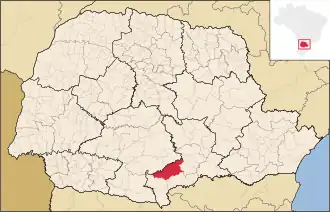 Kaart van Cruz Machado