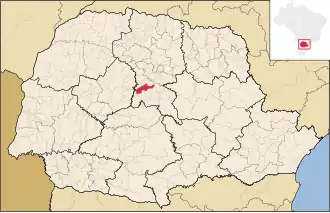 Kaart van Jardim Alegre