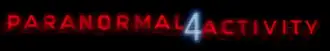 Paranormal Activity 4