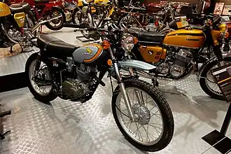 Honda XL 250 K1 uit 1974