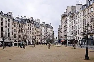 De Place Dauphine in 2011