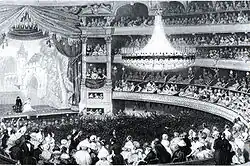Het Théâtre des Italiens rond 1840
