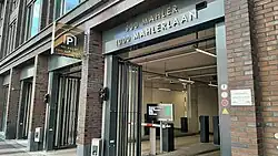 Entree parkeergarage