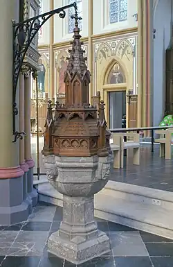 Doopvont uit de 14e eeuw