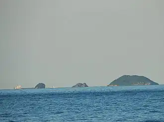 Het park Parque Nacional Marinho das Ilhas dos Currais in de gemeente Pontal do Paraná