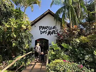 Ingang van het park, Februari 2011