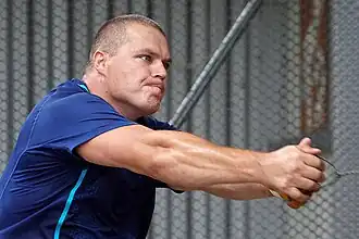 Krisztián Pars in actie.