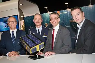 Model van de Brik-II satelliet