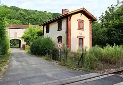 Overweg 68 bij Castelnau-Rivière-Basse.