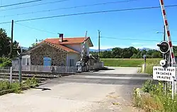 Overweg 116 te Saint-Laurent-de-Neste.