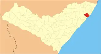 Kaart van Passo de Camaragibe