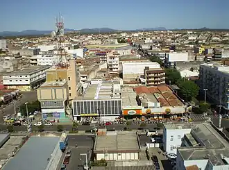 Het centrum van Patos