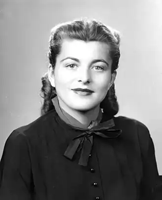 Patricia Kennedy Lawford rond 1948