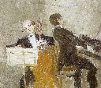 Pablo Casals en Enric Granados, c. 1911.1914