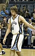 Pau Gasol als speler van de Memphis Grizzlies