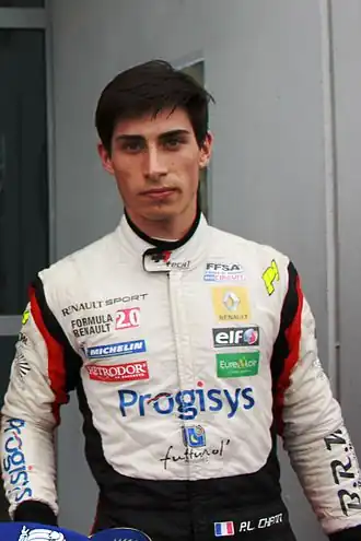 Paul-Loup Chatin op de Nürburgring in 2012.