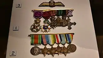 De onderscheidingen van Paul Cooreman