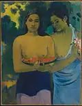 Deux Tahitiennes (1899), olieverf op linnen,