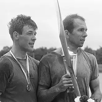 Paul Hoekstra (l.) en Anton Geurts (1967)