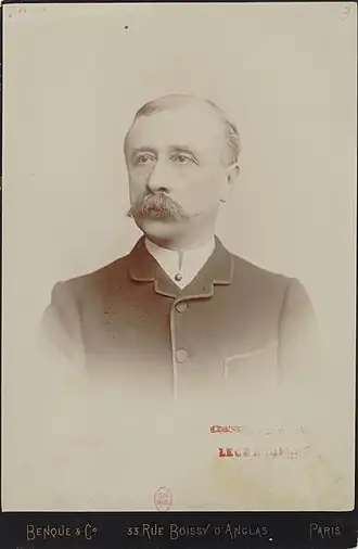 Paul Lacombe in 1897 in Parijs