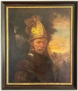Man met de Gouden Helm - Olieverf - Rembrandt
