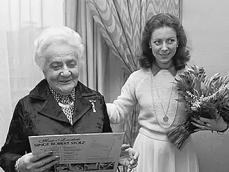 Paula Lindberg en Marjon Lambriks (1980)