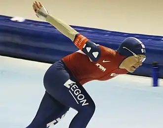 Van Deutekom tijdens wereldbekerwedstrijd (2008)