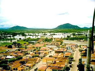 Het landschap in de gemeente Paulista