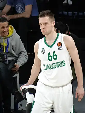 Valinskas in 2018