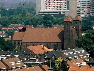 De Sint-Pauluskerk circa 1990