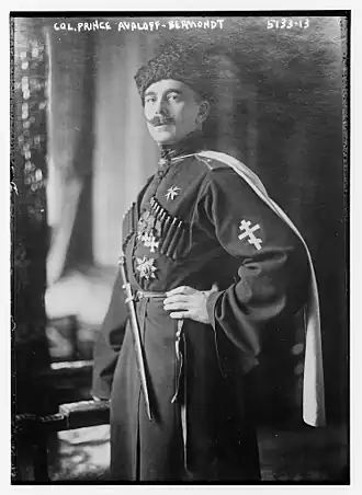 Pavel Bermondt-Avalov, circa 1920