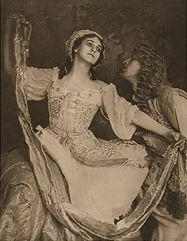 Tamara Karsavina als Armide en Adolph Bolm als René (1911)