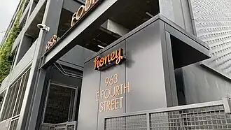 Honey-hoofdkwartier in Los Angeles, Californië