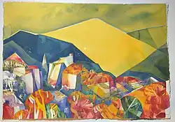 Paysage provençal, schilderij (2002)