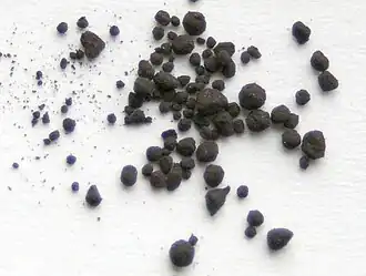 Sample van palladium(II)oxide