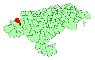 Kaart van Peñarrubia