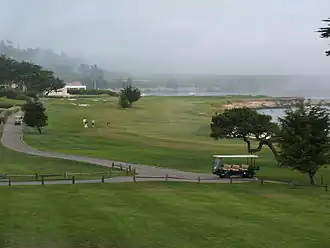 Golfbaan van de Pebble Beach Golf Links