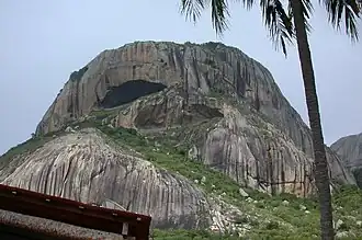 Pedra da Boca in het park Parque Estadual da Pedra da Boca in de gemeente Araruna