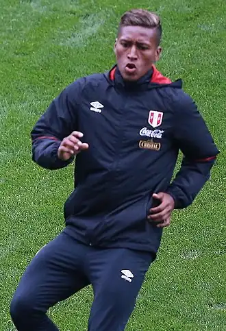 Aquino in 2018 als speler van Peru